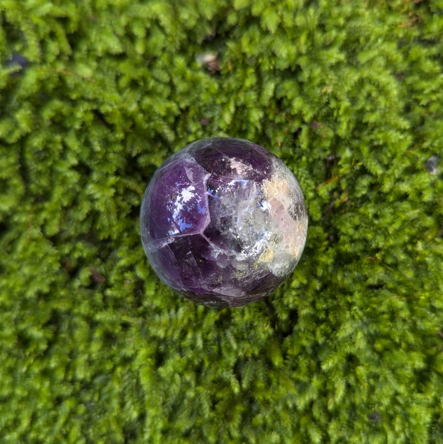 Fluorite Sphere 69.5 grams