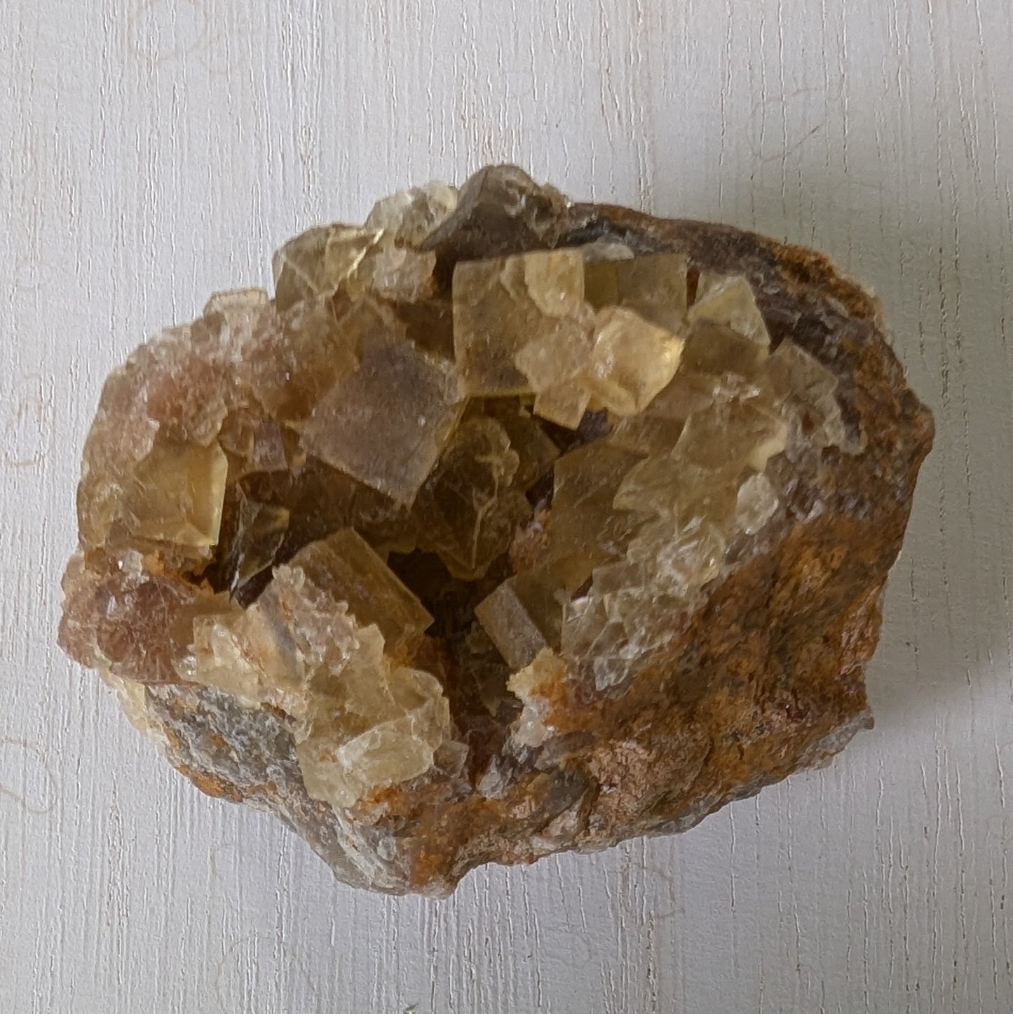 Fluorite (Golden) 81.63 grams