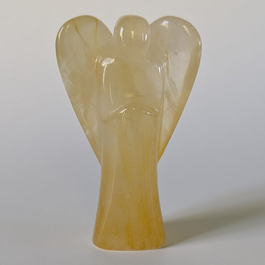 Golden Healer Quartz Angel 125.9 grams