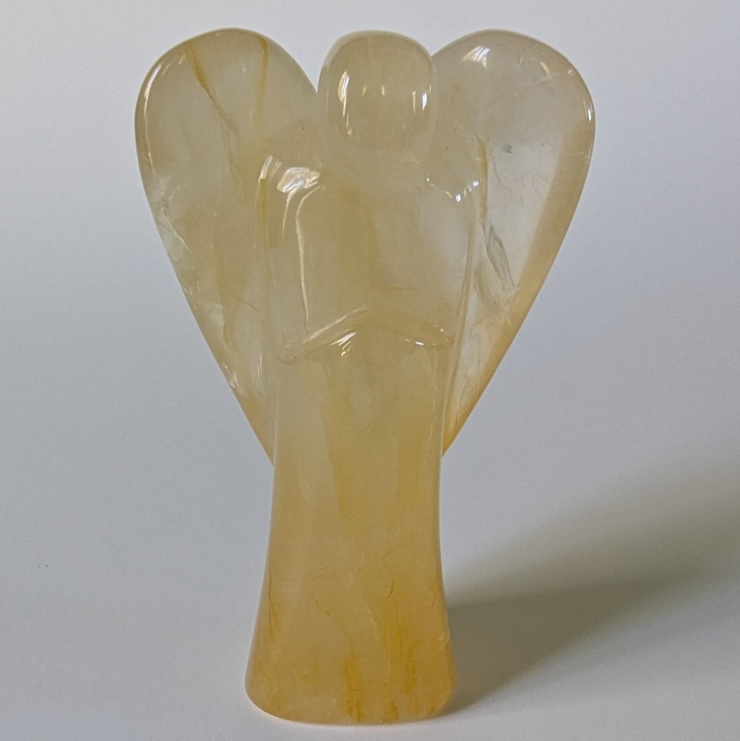 Golden Healer Quartz Angel 125.9 grams