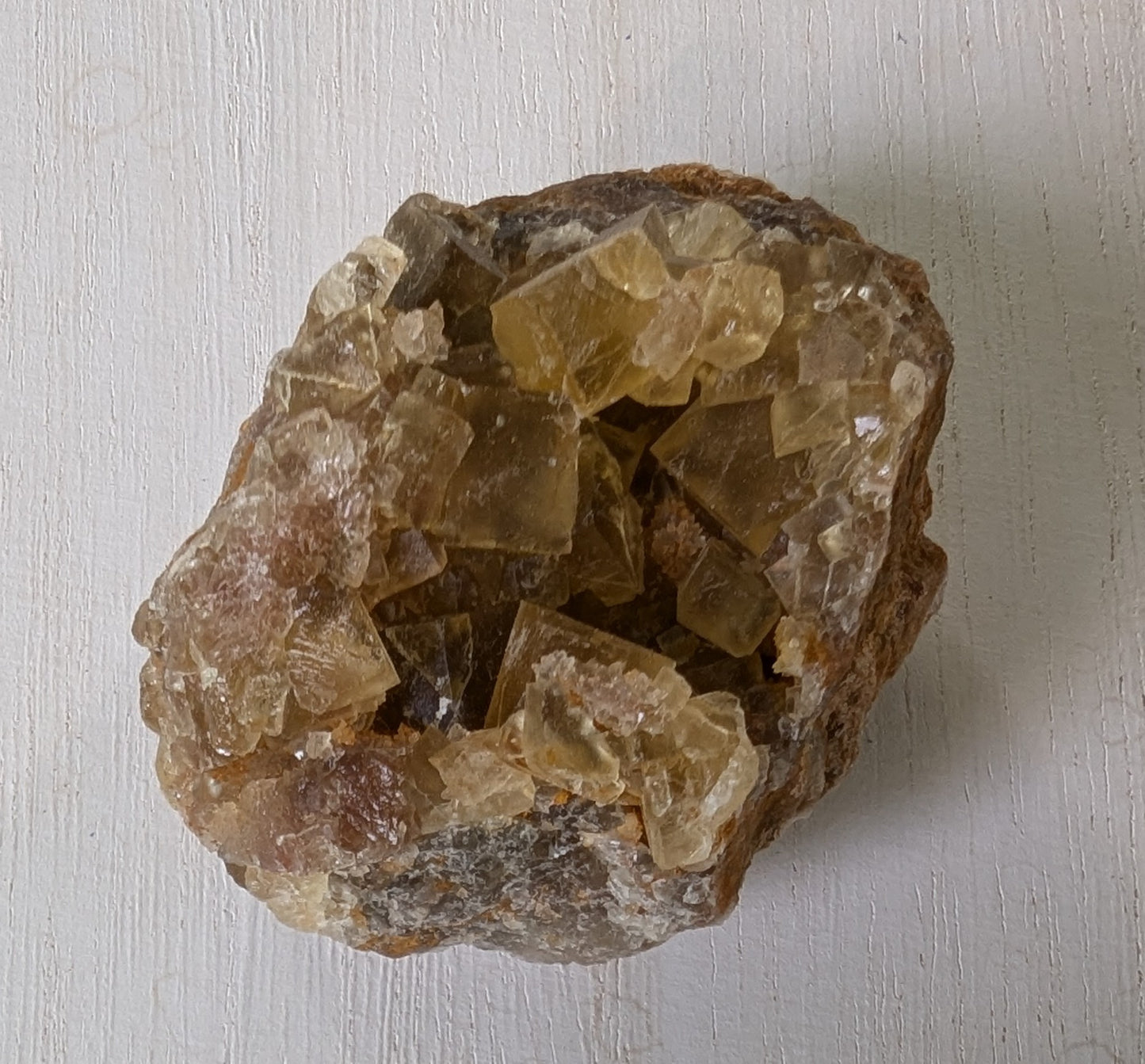 Fluorite (Golden) 81.63 grams