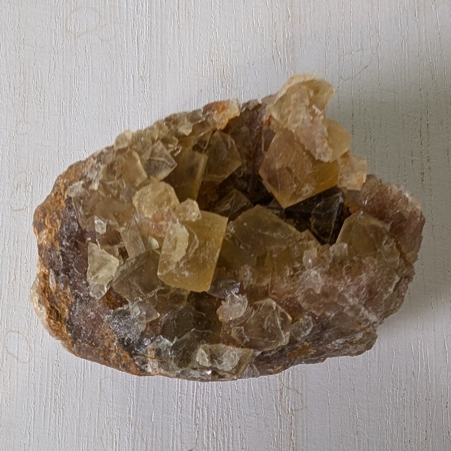 Fluorite (Golden) 81.63 grams