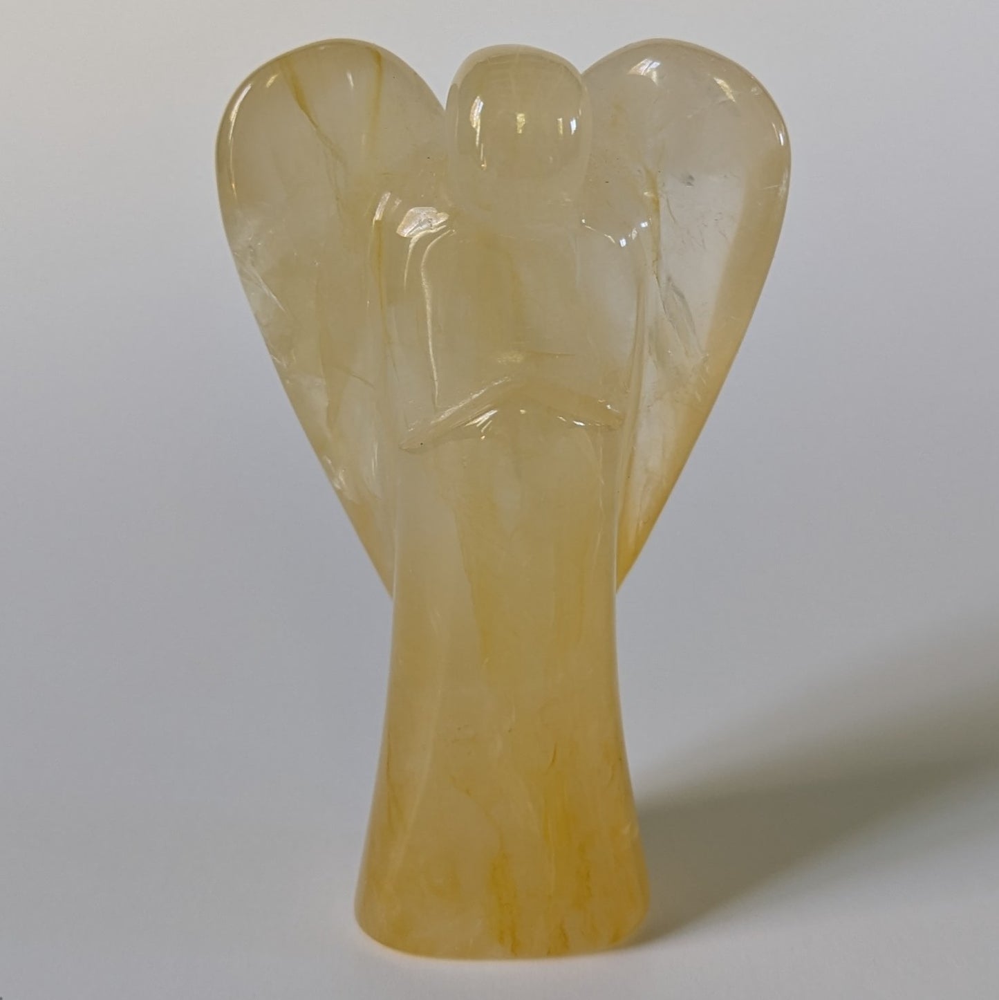 Golden Healer Quartz Angel 125.9 grams