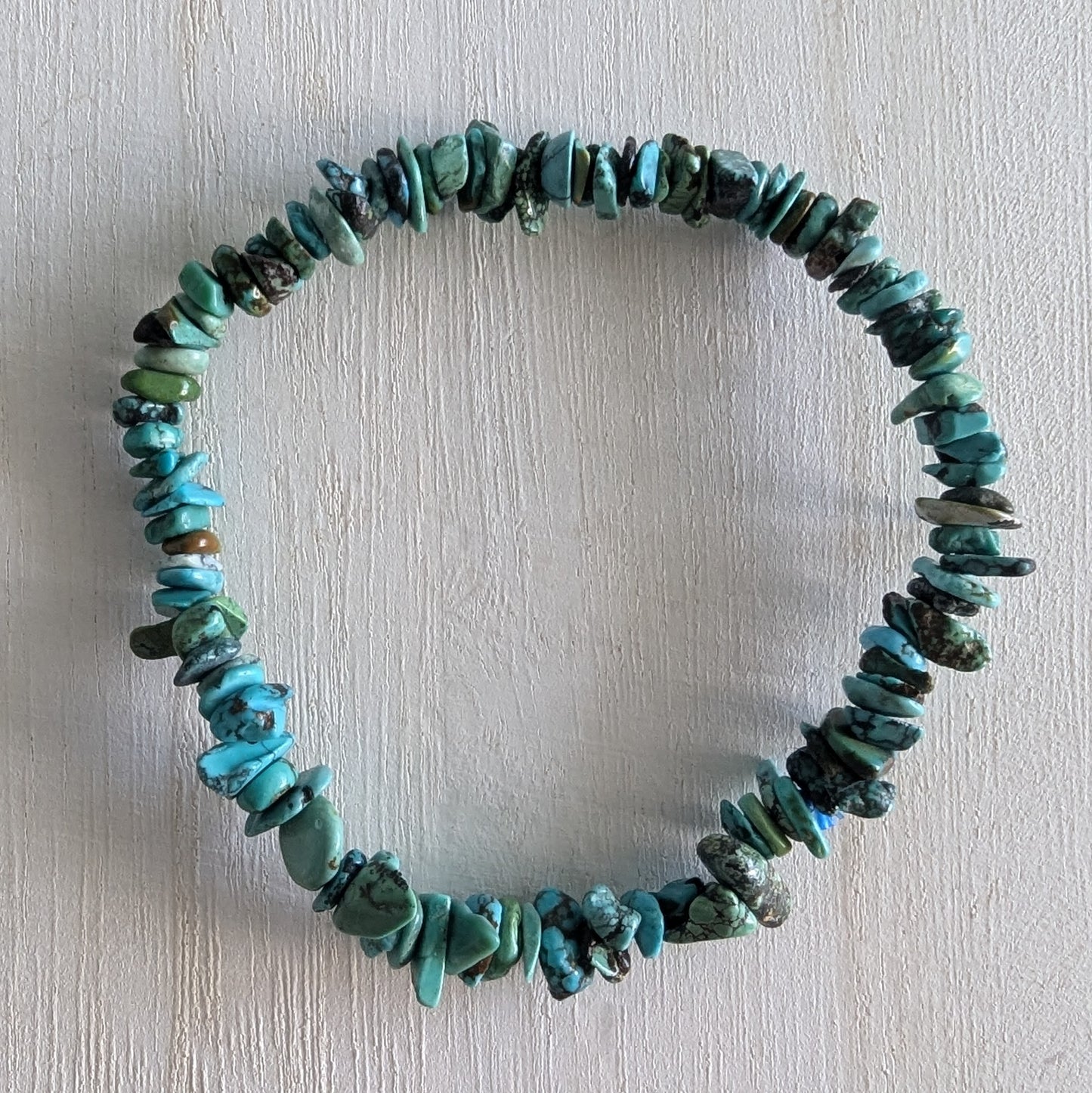 Turquoise Chip Bracelet