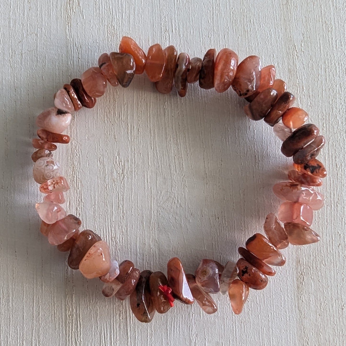 Carnelian Chip Bracelet