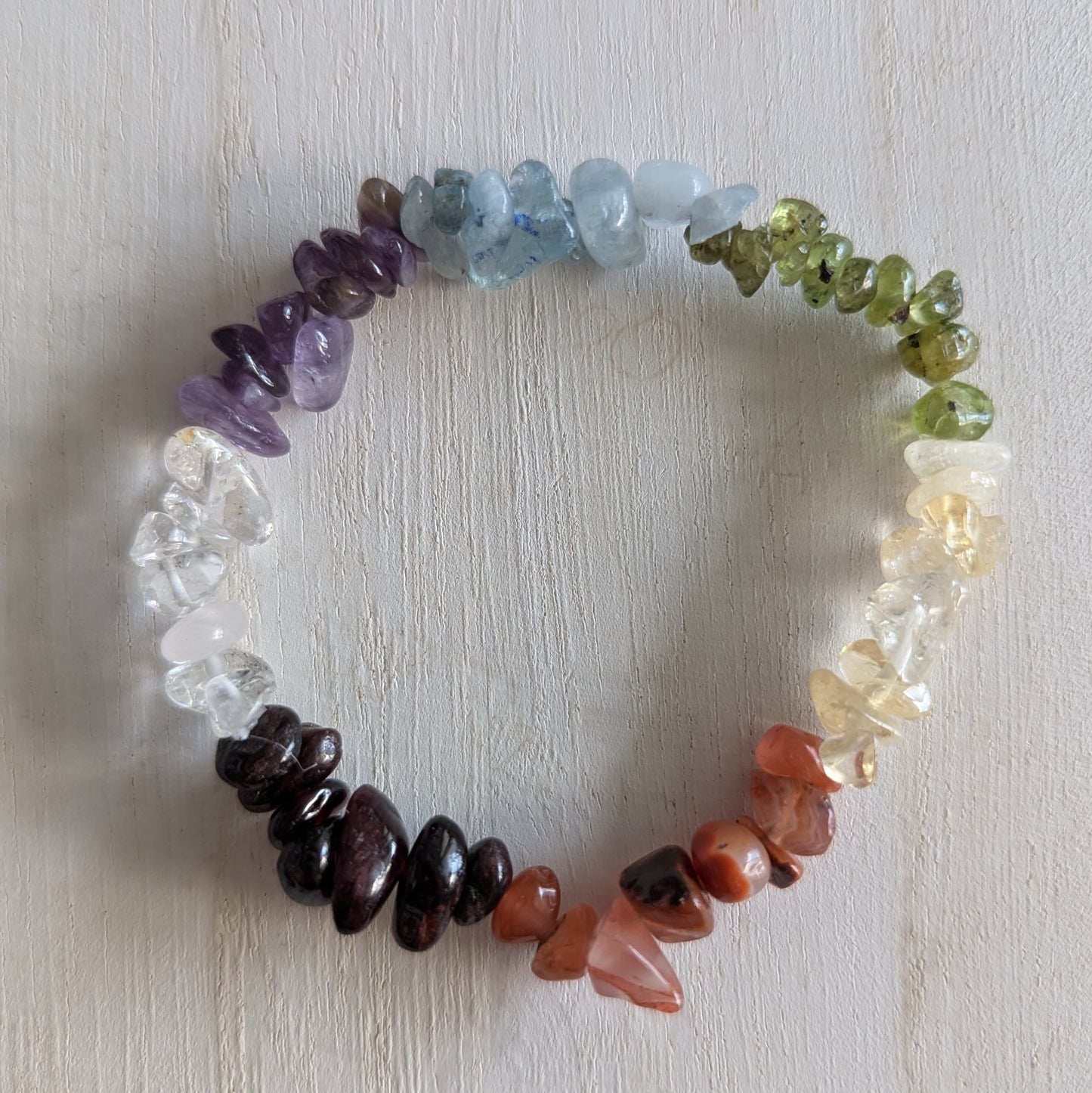 Chakra Chip Bracelet