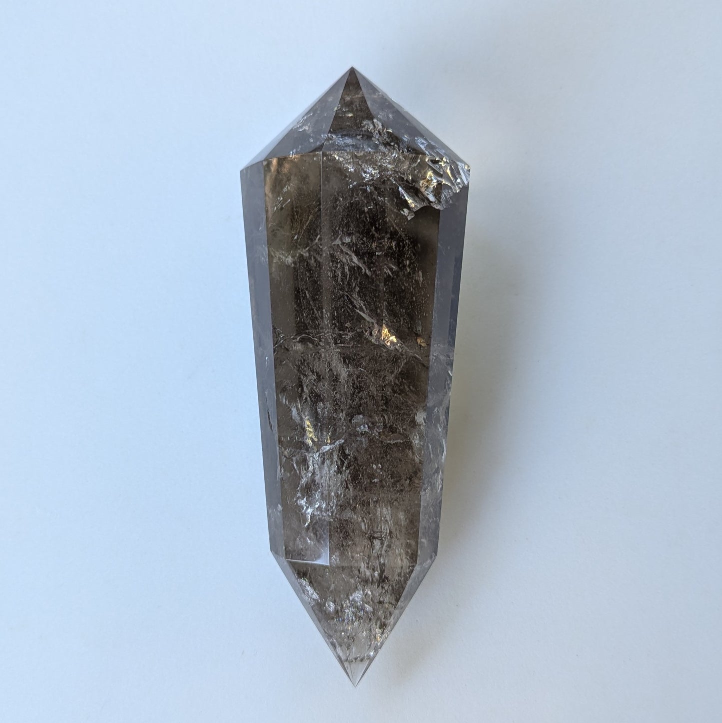 Smokey Quartz Vogel 6" long