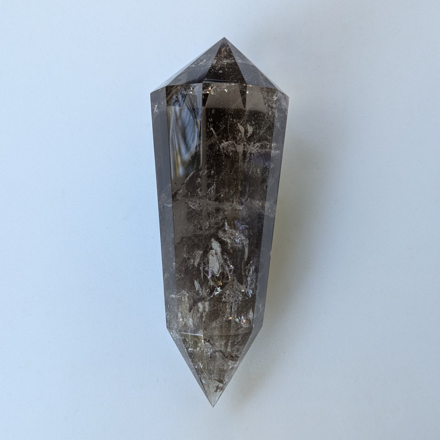 Smokey Quartz Vogel 6" long