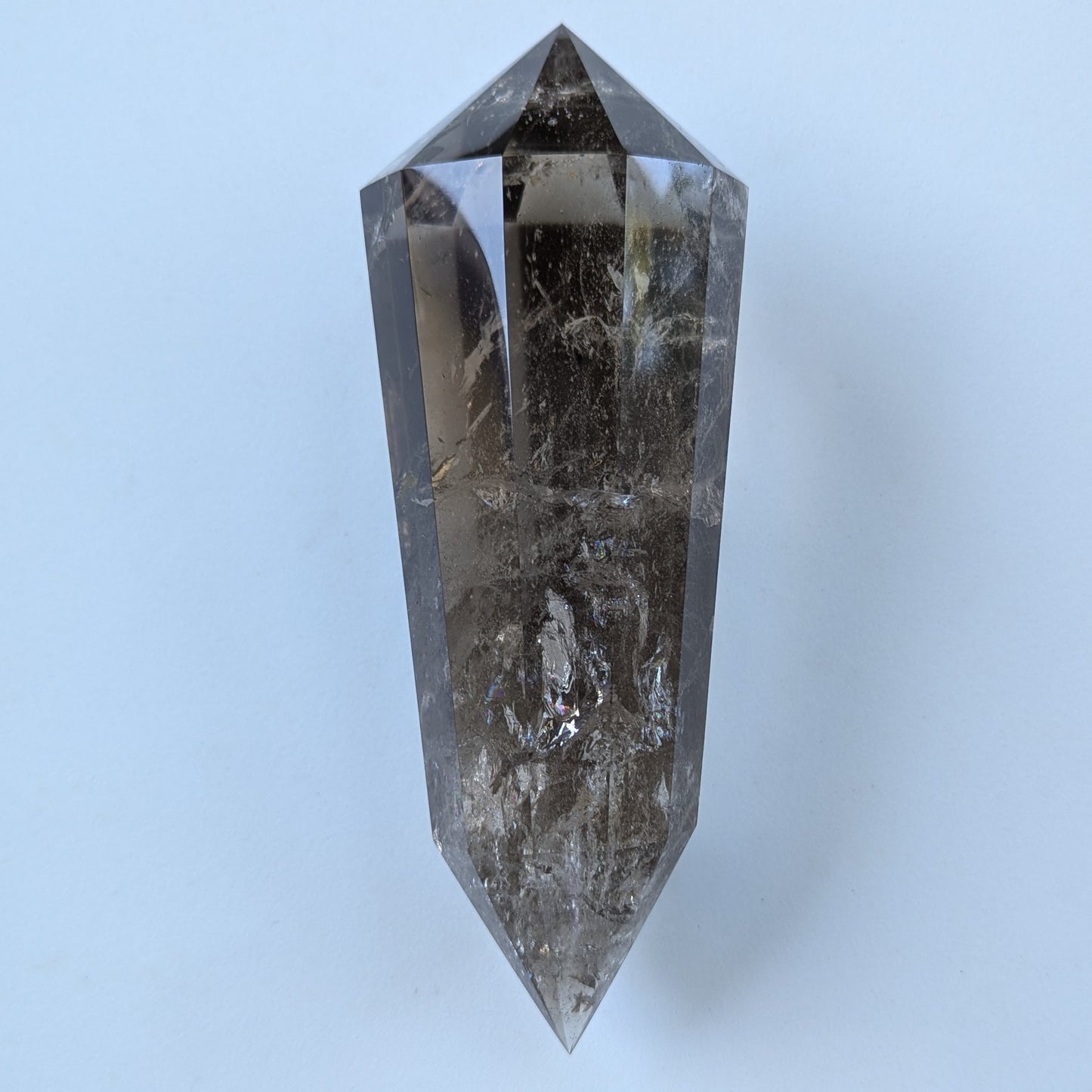 Smokey Quartz Vogel 6" long