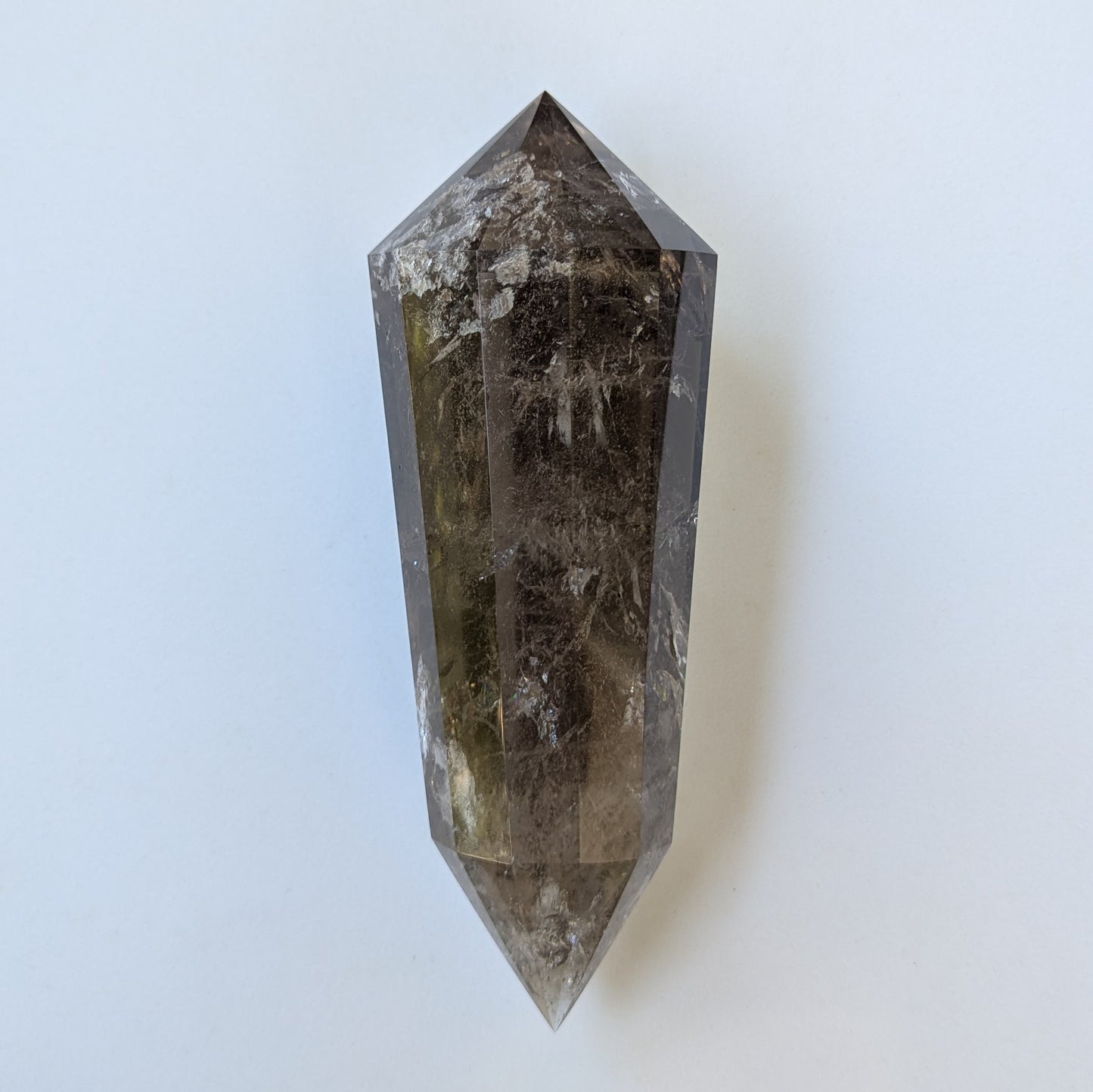 Smokey Quartz Vogel 6" long