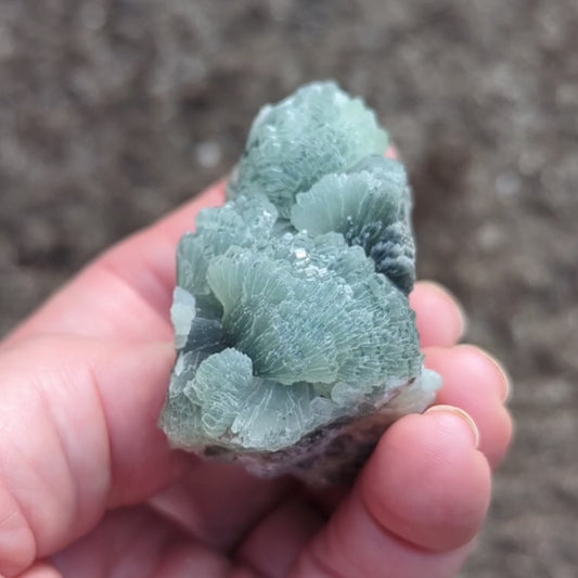 Prehnite Mineral Specimen 87 grams