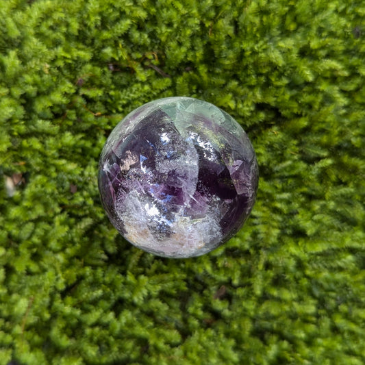 Fluorite Sphere 69.5 grams